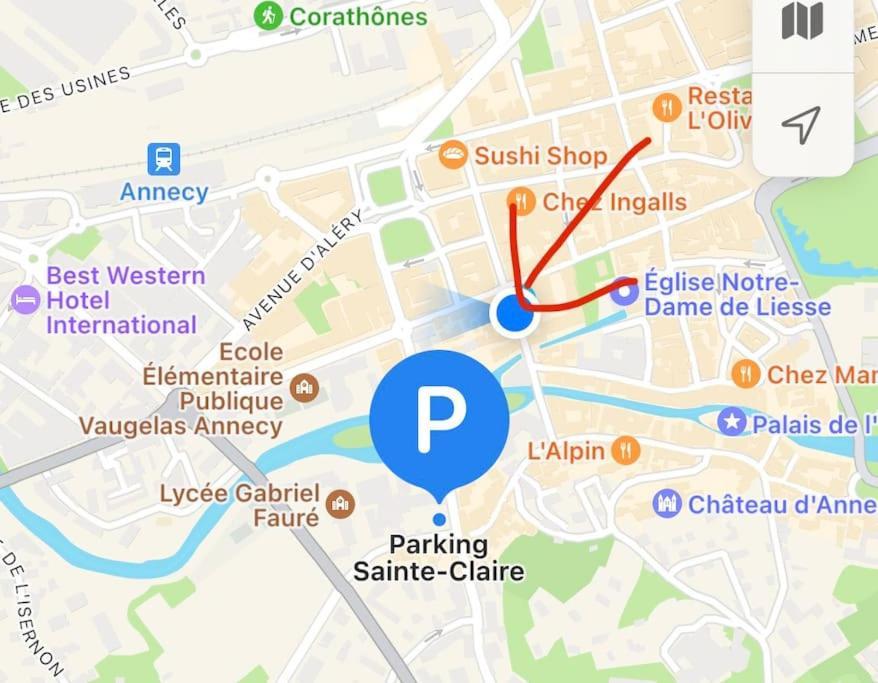 Apartamento La Petite Venise Des Alpes, Ultra Centre 1 A 5 Pers Annecy Exterior foto